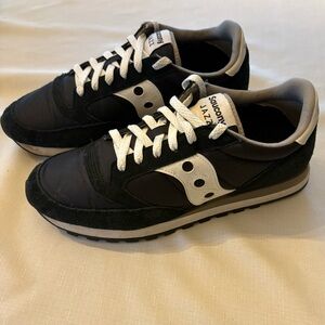 Saucony Jazz Men's Black and White Sneakers Mens Size 11